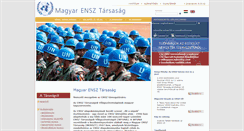 Desktop Screenshot of menszt.hu